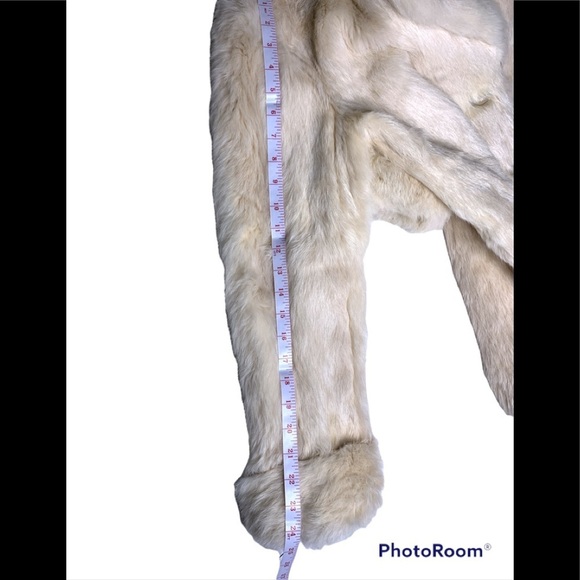 Rabbit fur jacket ladies size S - Picture 10 of 10